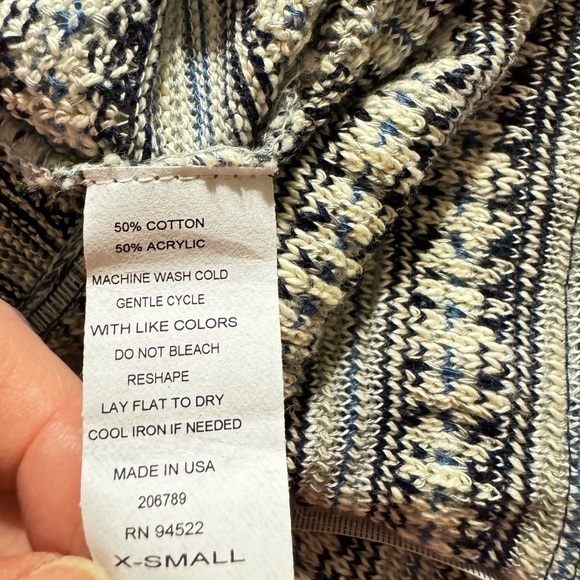 Say What? Open Front Tunic Sweater XS - Picture 5 of 6